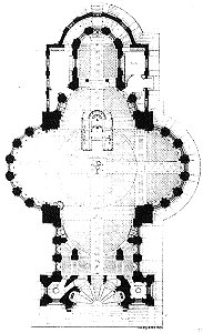 Église ste clotilde reims bmr 18 plan de masse