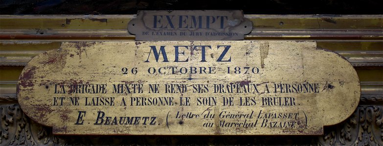Étienne Dujardin-Beaumetz - Le général Lapasset brûlant ses drapeaux 03
