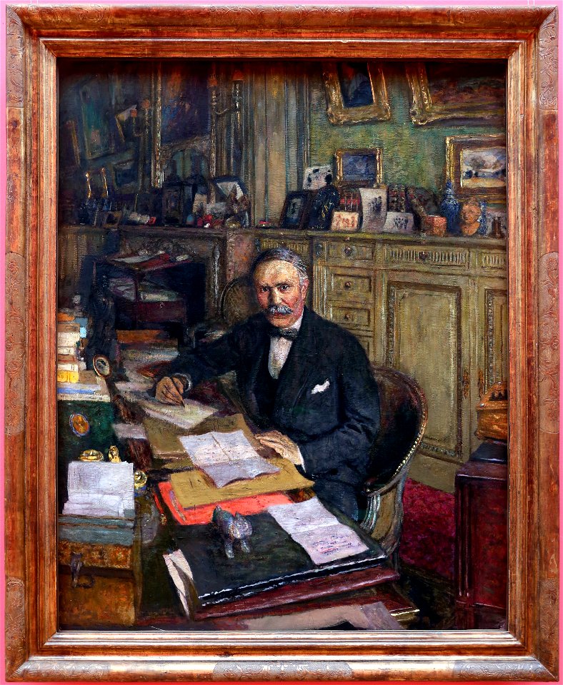 Édouard vuillard, ritratto di louis loucheur, 1905