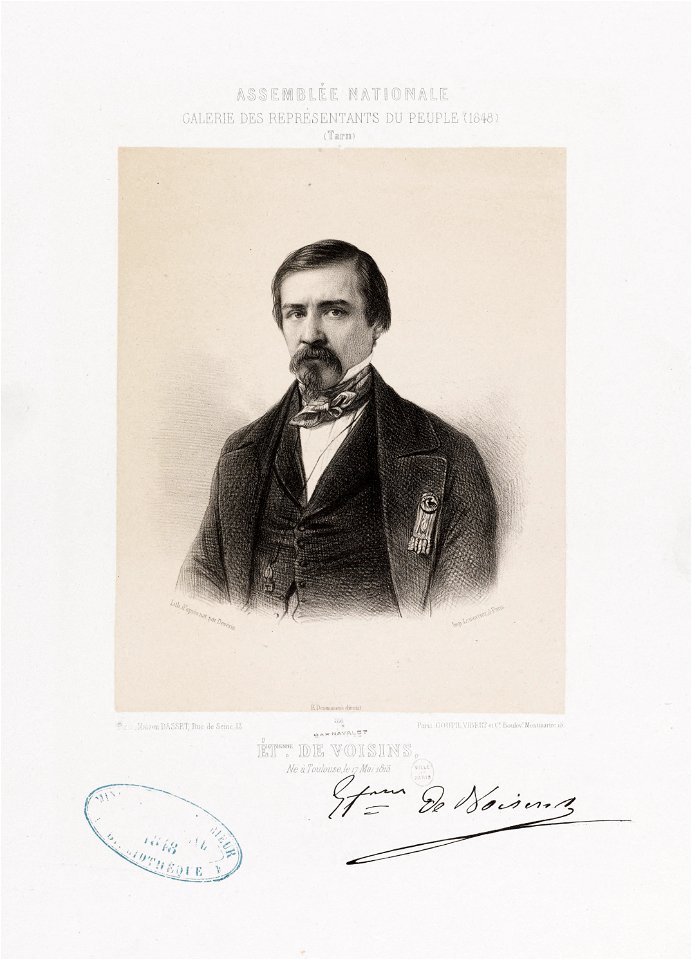 Étienne de Voisins-Lavernière (1813–1898)