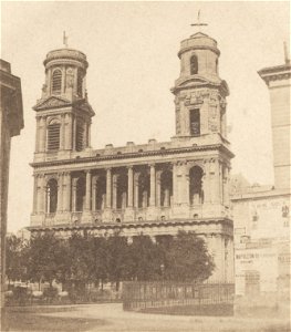 Église Saint-Sulpice 1, ca. 1840s–50s