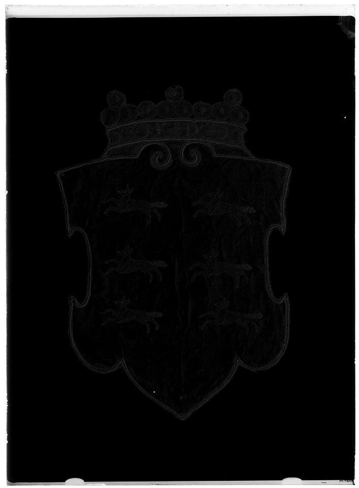 Österbottens vapen - Livrustkammaren - 77956-negative
