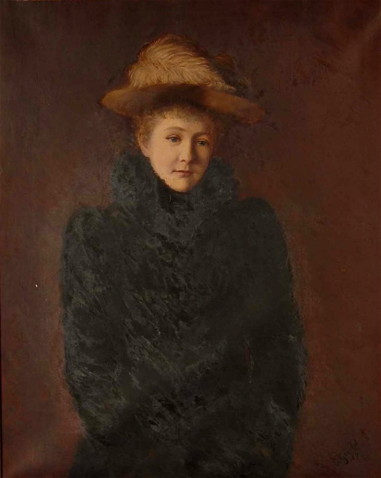 Élise Gérold, Portrait de jeune femme