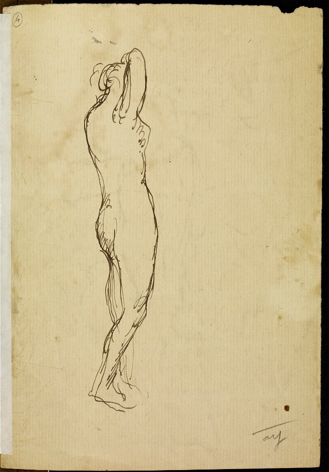 Émile Bernard - Nudes - Walters 372808 - Back