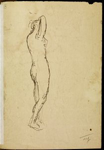 Émile Bernard - Nudes - Walters 372808 - Back