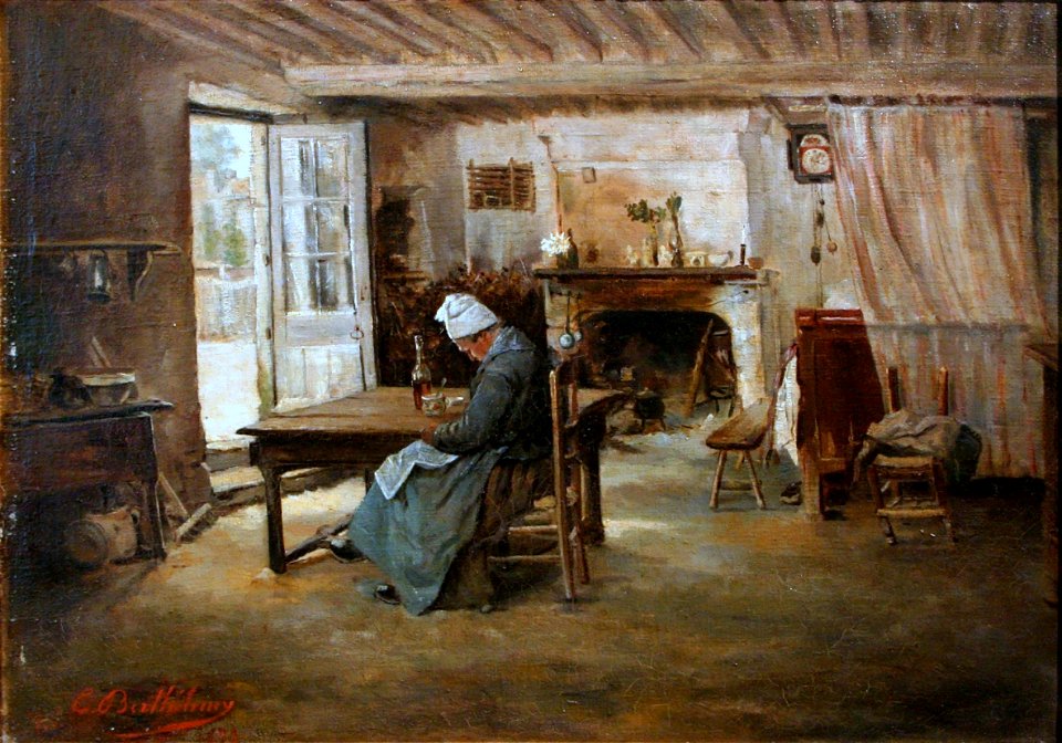 Émile-Valentin Berthélemy - Après le café