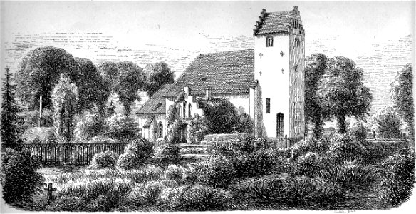 Øer 01 Hunseby Kirke NØ 1866