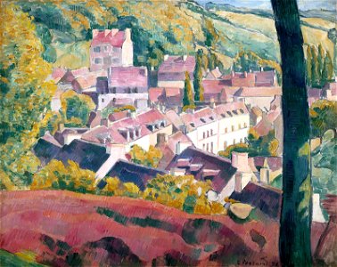Émile Bernard Pont-Aven Seen from the Bois d'Amour