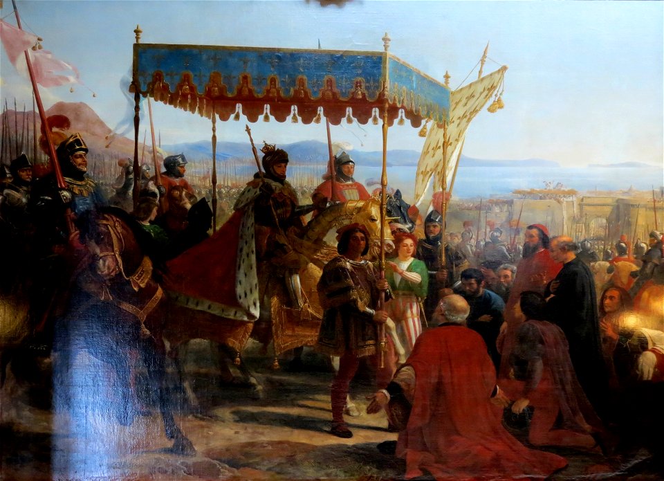 Éloi Firmin Féron - Entrée de Charles VIII - 1495