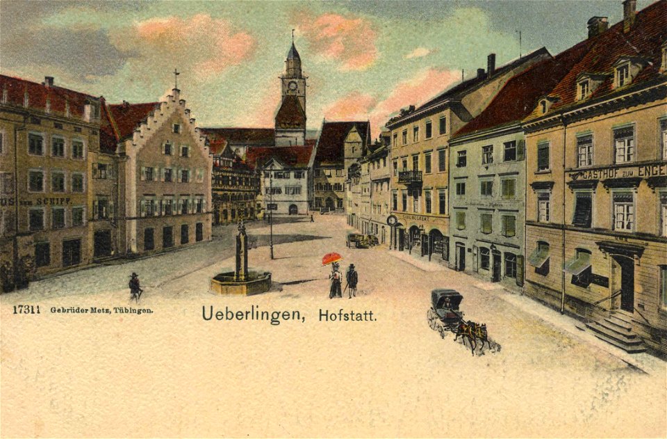 Überlingen, Baden-Württemberg - Hofstatt (Zeno Ansichtskarten)
