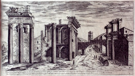 Étienne Dupérac - Forum de Nerva