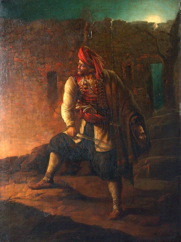 Đura Jakšić - Crnogorac, 1875, Narodni muzej Crne Gore, Cetinje