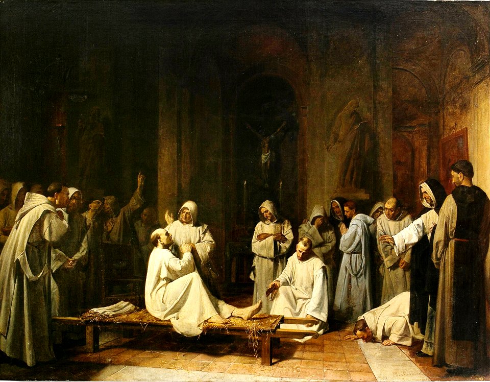 Últimos momentos de Fray Charles Climaque (Museo del Prado)