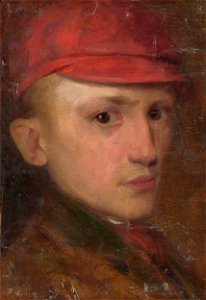 Ľudovít Pitthordt - Study of a Boy - O 992 - Slovak National Gallery