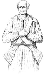 Étole du prêtre – à la messe