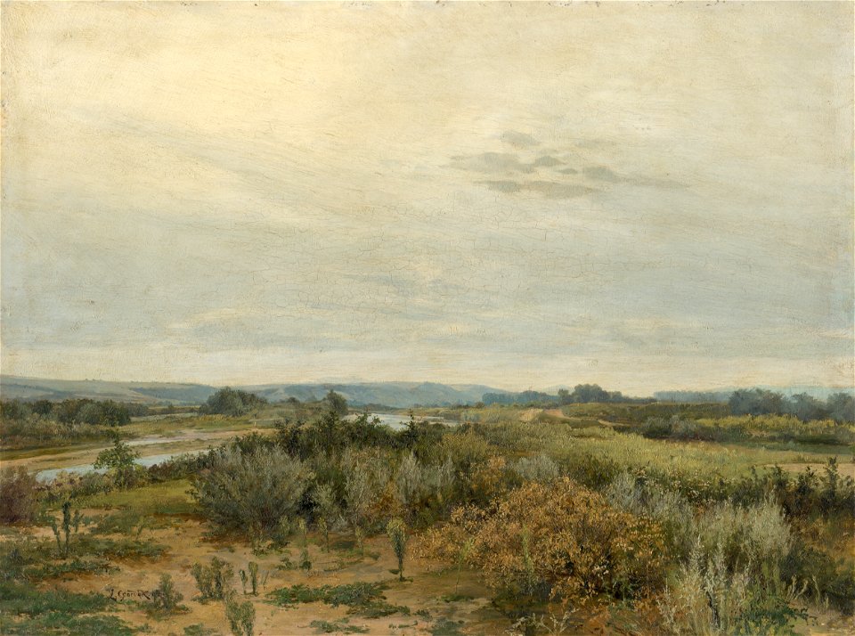 Ľudovít Čordák - East Slovak Landscape - O 381 - Slovak National Gallery