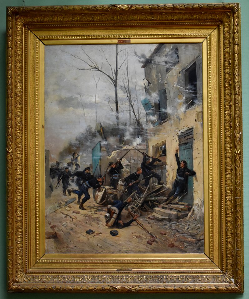 Étienne Dujardin-Beaumetz - A la baïonnette 01