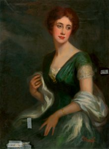 Ľudovít Pitthordt - Portrét dcéry Irmy - O 6974 - Slovak National Gallery