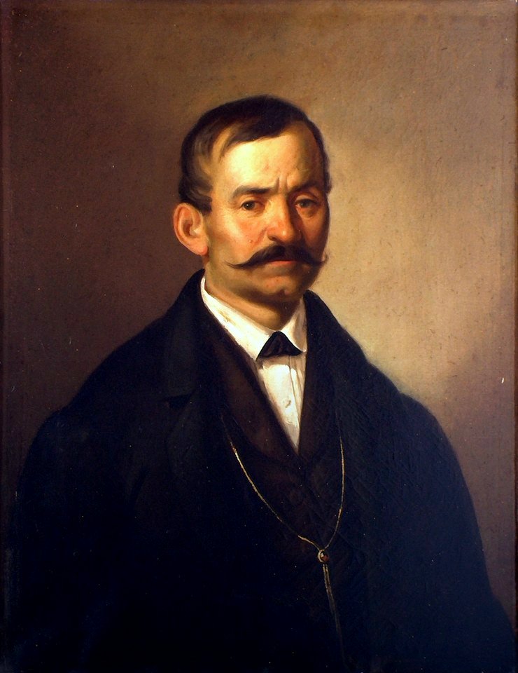 Đura Jakšić - Portret nepoznatog trgovca, 1872–1874, Narodni muzej