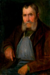 Ľudovít Pitthordt - Portrait of Old Bratislava Vine-Dresser Schmidt-Hanzl - O 2671 - Slovak National Gallery