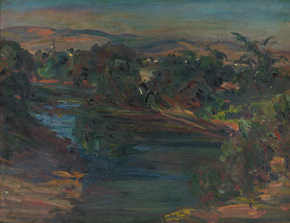 Ľudevít Csech - Na Ipli - O 1911 - Slovak National Gallery