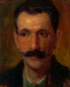 Ľudovít Pitthordt - Man's Head - O 902 - Slovak National Gallery