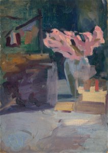Ľudovít Pitthordt - Spring Motif with a Bouquet - O 5699 - Slovak National Gallery