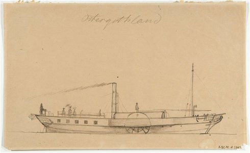 ÖSTERGÖTLAND Hjulångfartyg, SB 477