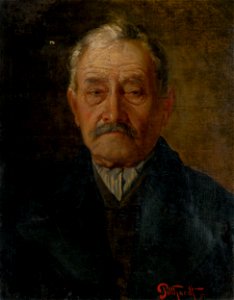 Ľudovít Pitthordt - Portrait of an Old Man - O 5517 - Slovak National Gallery