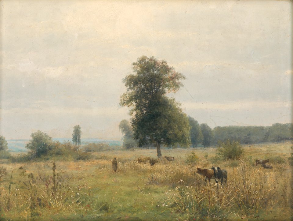 Ľudovít Čordák - Krajina so stromami - O 95 - East Slovak Gallery