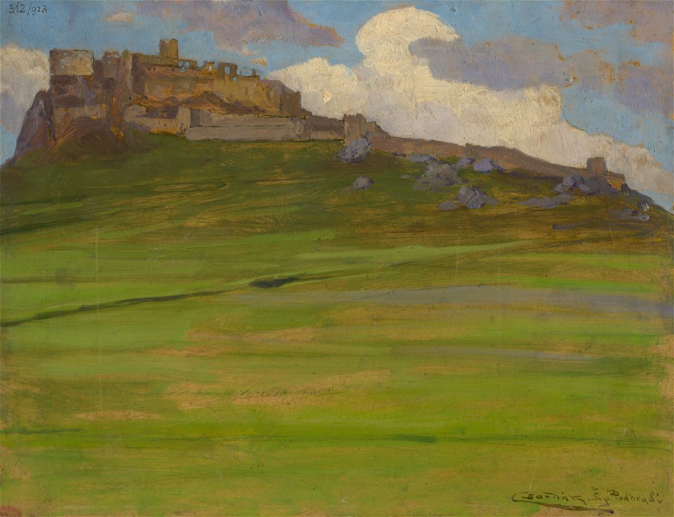 Ľudovít Čordák - Spišský hrad - O 603 - East Slovak Gallery