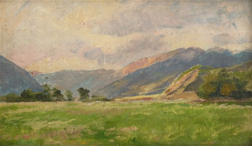 Ľudovít Čordák - Mountain Meadow - O 652 - Slovak National Gallery
