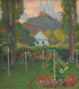 Ľudovít Čordák - Pod Slaneckým hradom - O 43 - East Slovak Gallery