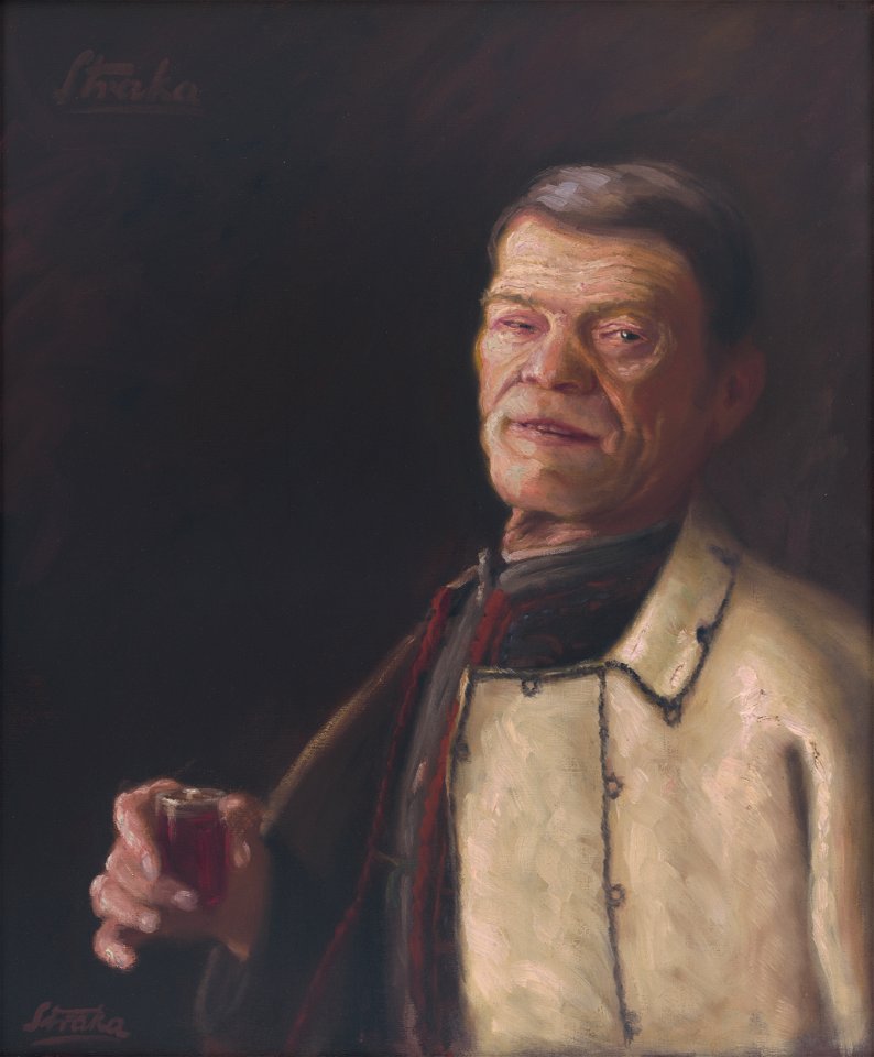 Štefan Straka - Cheers - O 2520 - Slovak National Gallery