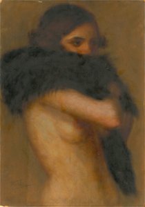Štefan Straka - Half Nude - O 4815 - Slovak National Gallery