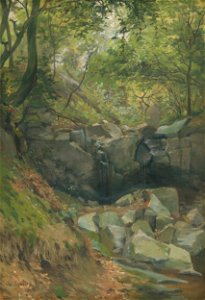 Ľudovít Čordák - Lesný potok - O 60 - East Slovak Gallery