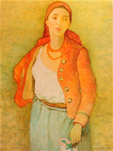 Ștefan Luchian - Safta Florăreasa, 1901