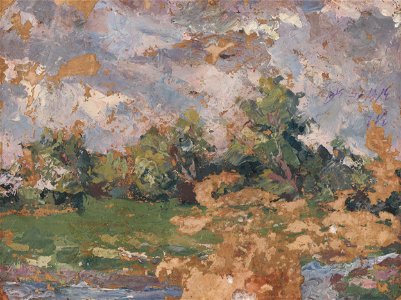 Ľudovít Čordák - Krajina - O 205 b - East Slovak Gallery