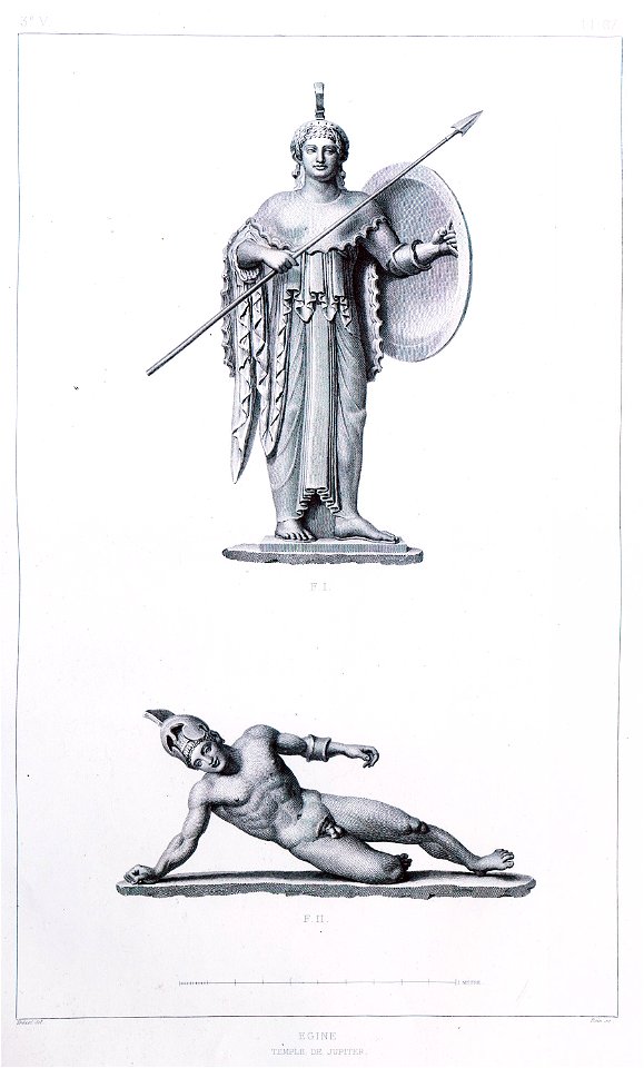 Εgine Temple de Jupiter (4) - Blouet Guillaume-abel - 1831
