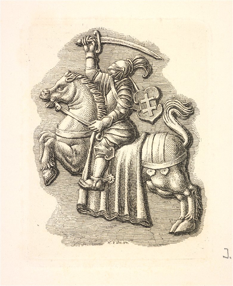 Žygimont, Pahonia. Жыгімонт, Пагоня (K. Kielisiński, 1841)