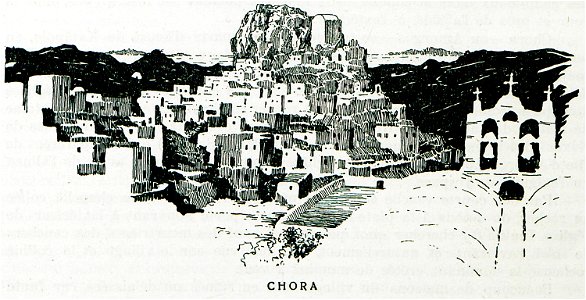 Άποψη της Χώρας της Αμοργού - Perilla Francesco - 1935