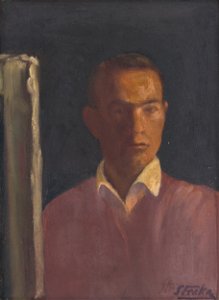 Štefan Straka - Self-Portrait - O 3127 - Slovak National Gallery