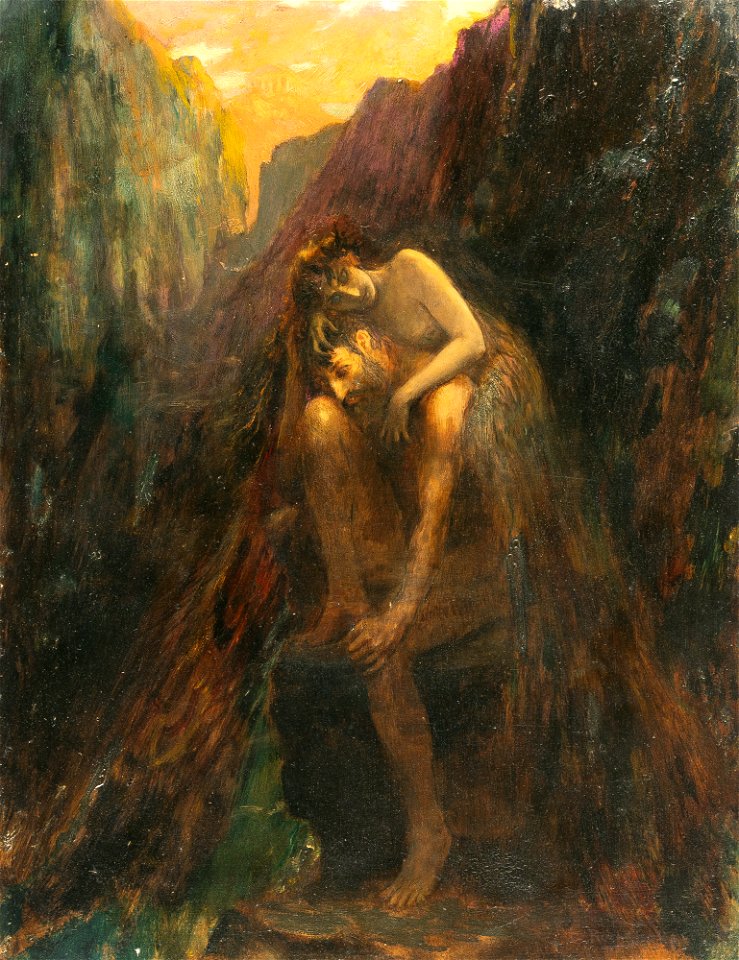 Œdipus - Georges-Antoine Rochegrosse