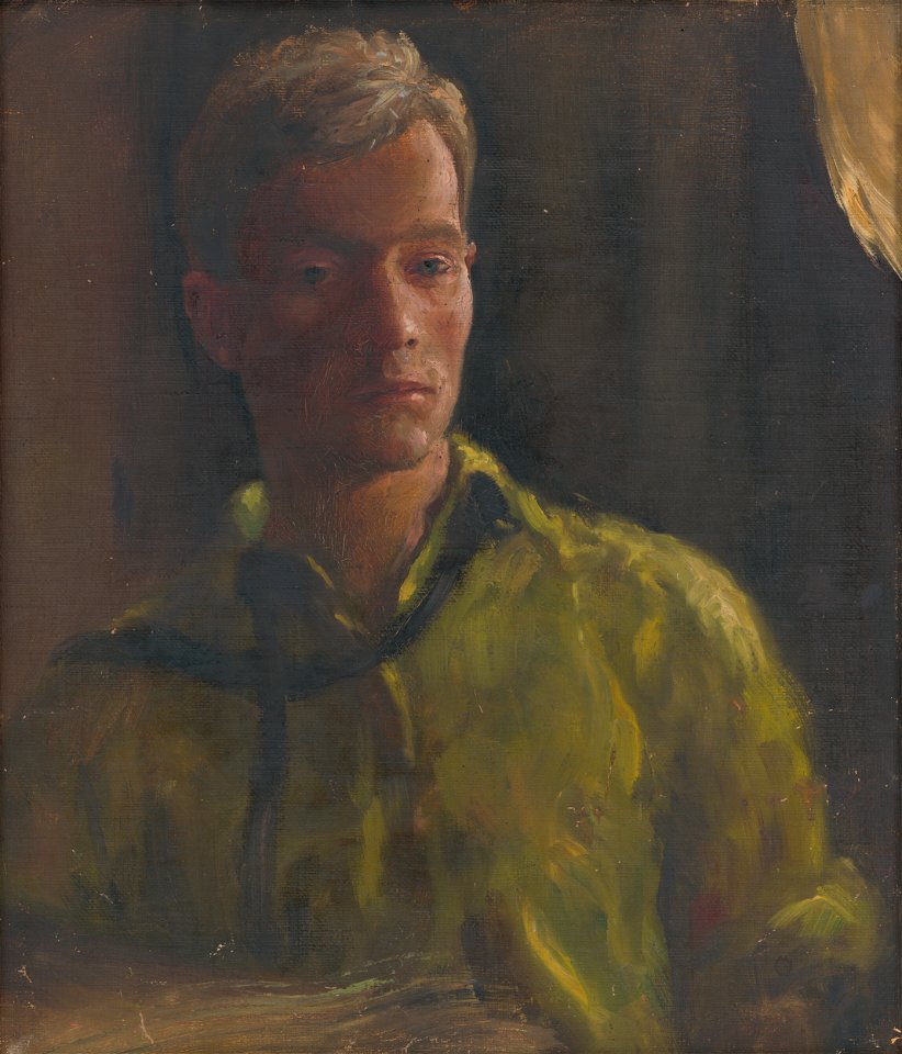 Štefan Straka - Self-Portrait - O 3704 - Slovak National Gallery