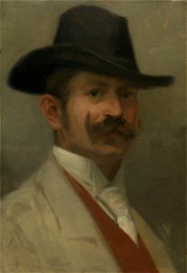 Ľudovít Čordák - Vlastná podobizeň - O 5 - East Slovak Gallery