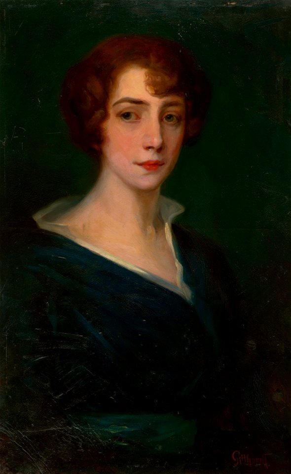 Ľudovít Pitthordt - Portrét ženy - O 6977 - Slovak National Gallery