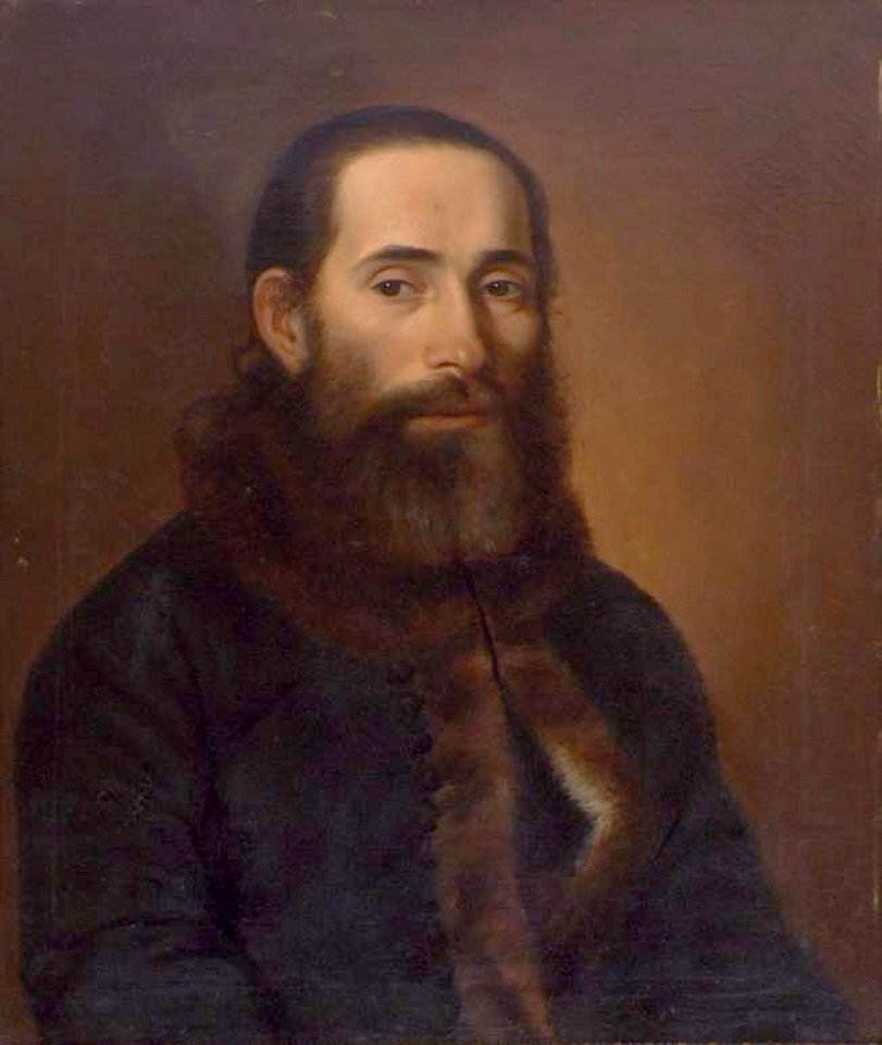Đura Jakšić - Portret sveštenika, 1872‒1873, Narodni muzej