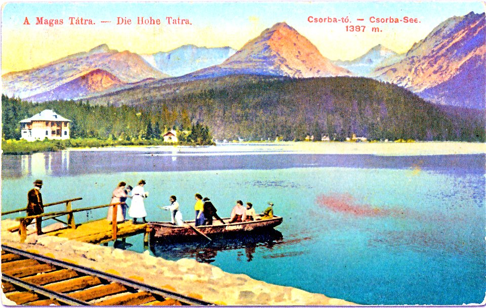 Štrbské Pleso 1912
