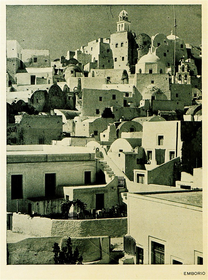 Άποψη του Εμπορειού στη Σαντορίνη (2) - Perilla Francesco - 1935