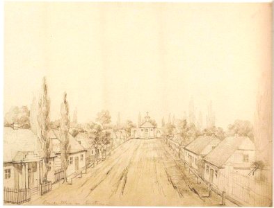 Śvisłač, Bieraściejskaja. Сьвіслач, Берасьцейская (N. Orda, 1868)